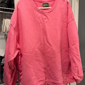 Daily Drills Vibrant Pink Pullover